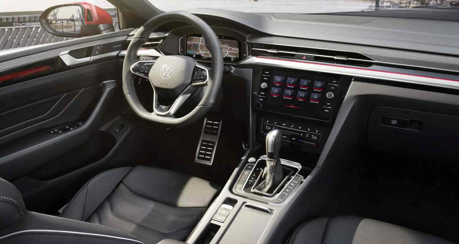 Diseño Volkswagen Arteon R Line interior